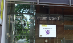 Entrance to University Museum, Utrecht