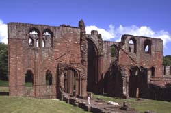 Furness Abbey from the west
