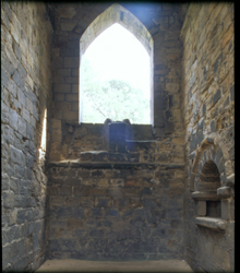 Side chapel at Kirkstall abbey