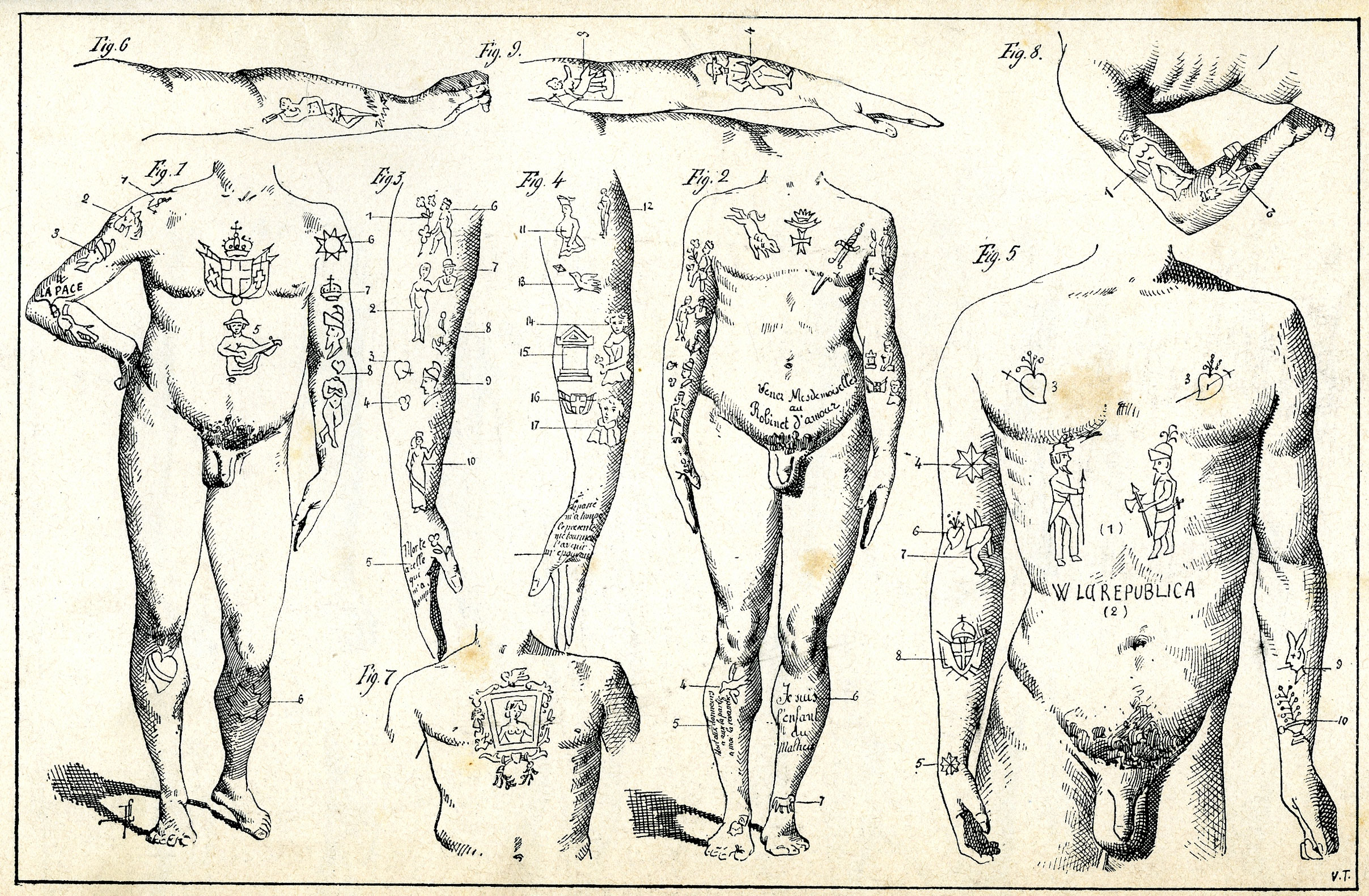 18th century tattoo designs