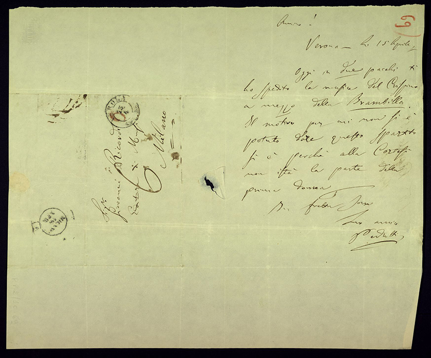 Francesco Maria Piave Archivio Storico Ricordi Collezione Digitale